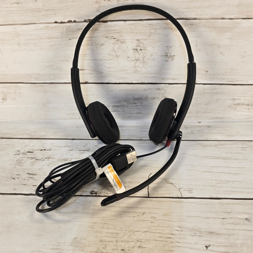 Plantronics‎ Blackwire C320-M USB Wired Stereo Headset Microsoft Lync Optimized